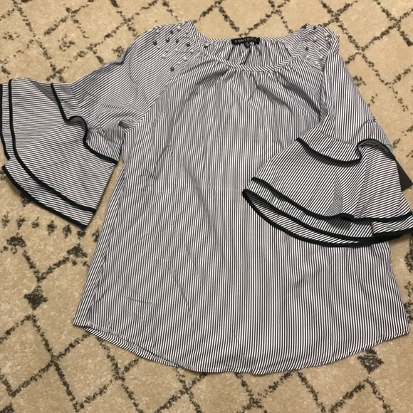 Tops - Stripped blouse